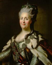 Catherine II de Russie, incarnation de ces monarques qui se voyaient comme des despotes éclairés