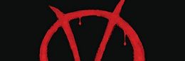 Détail de la marque de V pour Vendetta