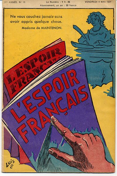 Fichier:L'Espoir Français numéro 13.jpg