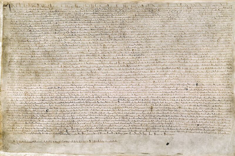 Fichier:Magna Carta de 1215.jpg