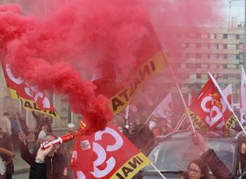 Manifestation syndicale en 2023 en France